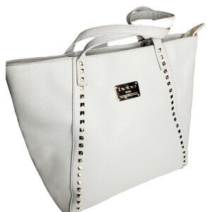 Bebe New Gray Tote bag women Large Shoulder Bag Handbag Purse Retail $109